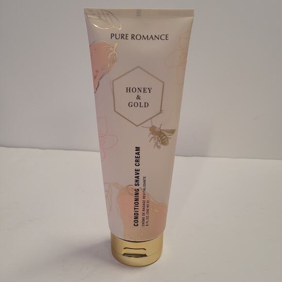 Pure Romance - Coochy Honey & Gold Conditioning Shave Cream NEW- Discontinued - Picture 2 of 8